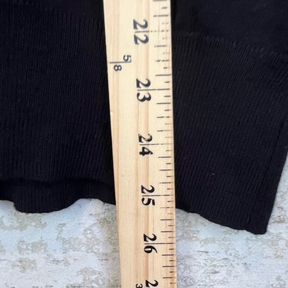 Gnu Black Cardigan Button Up Large - Picture 6 of 13